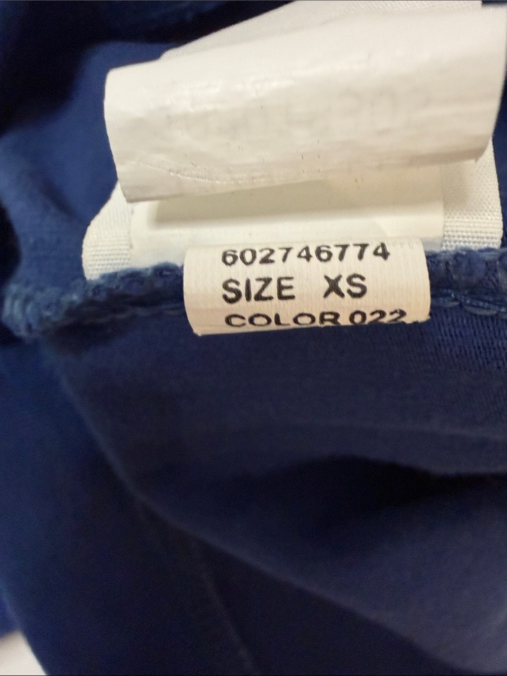 Abercrombie and Fitch Y2K Blue & White Fold Over Waistband Cropped Leggings - Picture 12 of 16